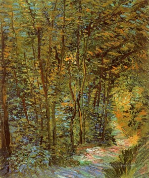  Vincent Pintura Art%C3%ADstica - Camino en el bosque Vincent van Gogh